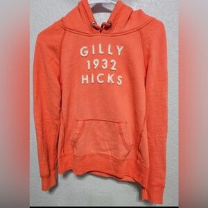 Gilly Hicks orange logo hoodie size Medium